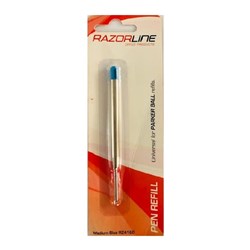 PARKER COMPATIBLE BALLPOINT PEN REFILL MEDIUM BLUE