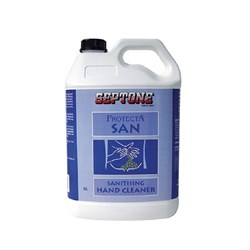 SEPTONE PROTECTA SAN SANITISING LIQUID HAND CLEANER 5L