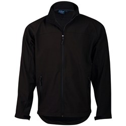 JK15 ROSEWALL SOFT SHELL MEN'S BLACK/BLACK 3XL