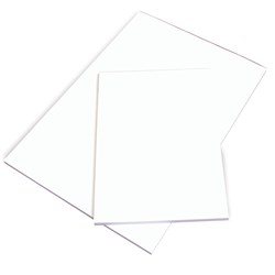 VICTORY BANK OFFICE PAD A4 PLAIN PAGES 100LEAF * NO LINES *