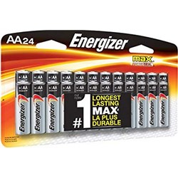 ENERGIZER MAX AA BATTERIES Box of 24