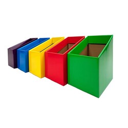 Book Box Assorted Brights Pack of 5