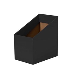 Book Box Black Pack of 5
