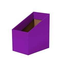 Book Box Purple Pack of 5