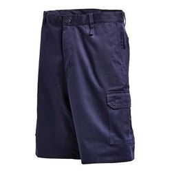 WORKIT 6003 LIGHTWEIGHT COTTON DRILL CARGO SHORTS NAVY 112R