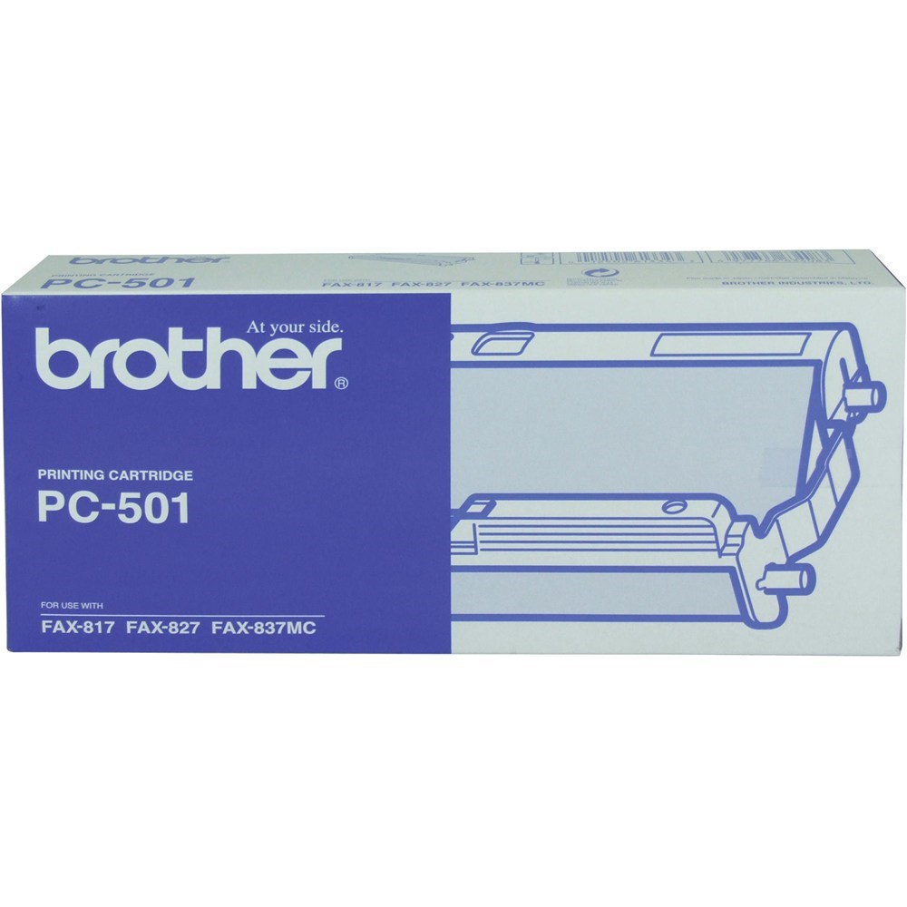  BROTHER PC-501 PRINT CART SUITS FAX-827& 837MC