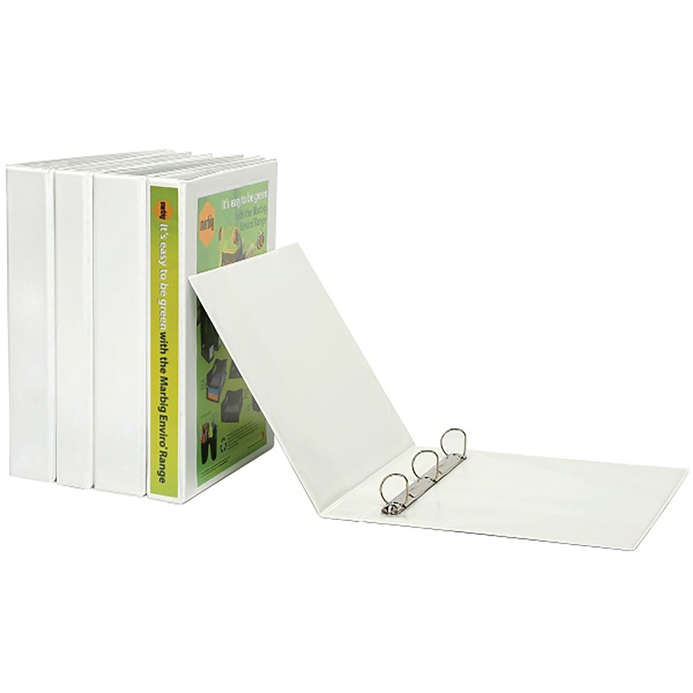 Binders & Folders - Marbig Clearview Insert Binder A5 2D Ring