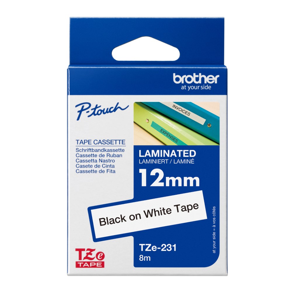 Labelling Machines & Accessories - Brother TZE-231 P-Touch Tape