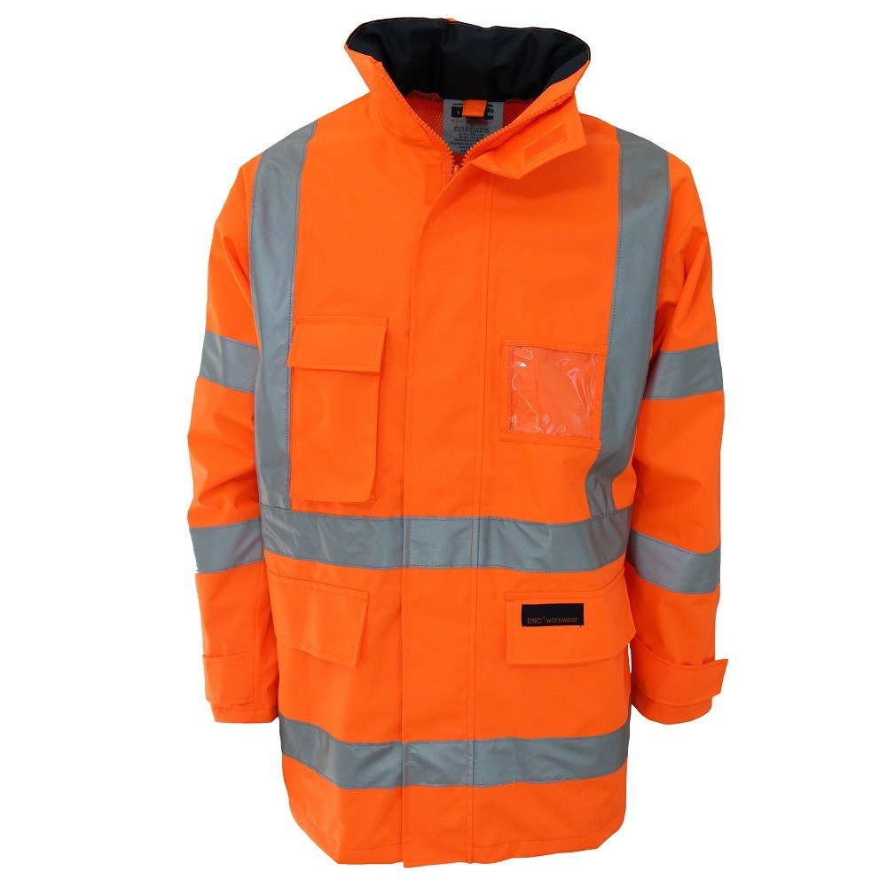 Protective Apparel DNC 3571 HI VIS BREATHABLE RAIN JACKET