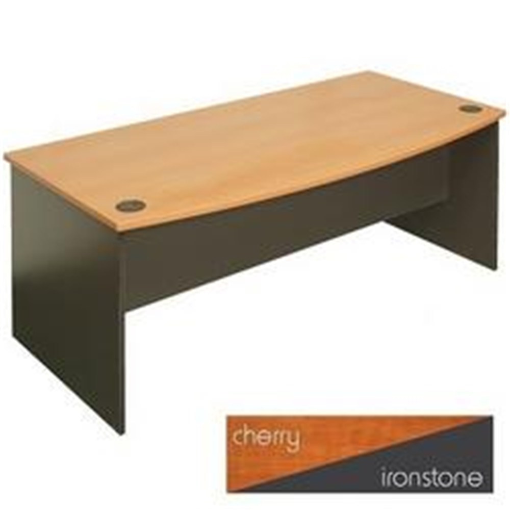 cherry ironstone desk