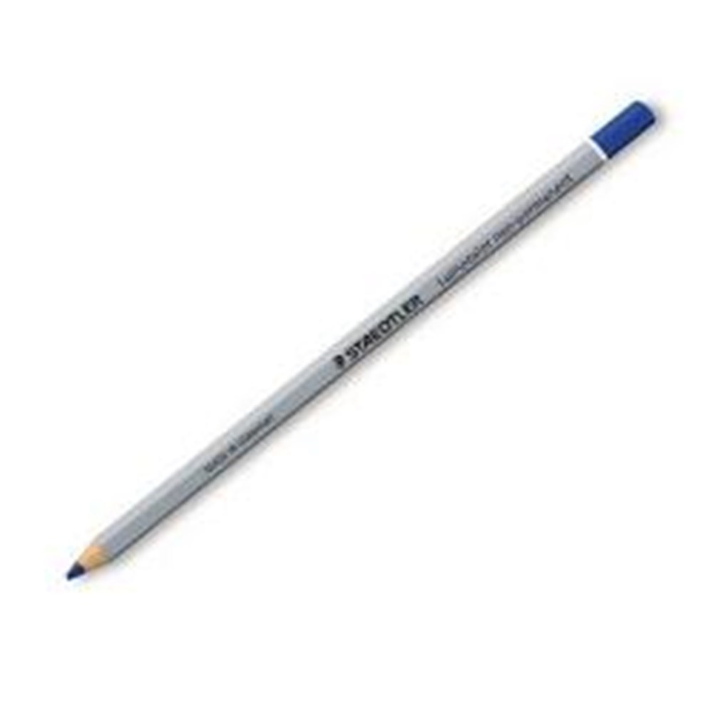 STAEDTLER Lumocolour Non Permanent Omnichrom Pencil - Blue (Box of 12)