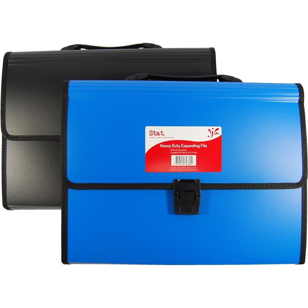 Filing & Storage Stat A4 Expanding File 26 Pocket AZ Jaybel Office
