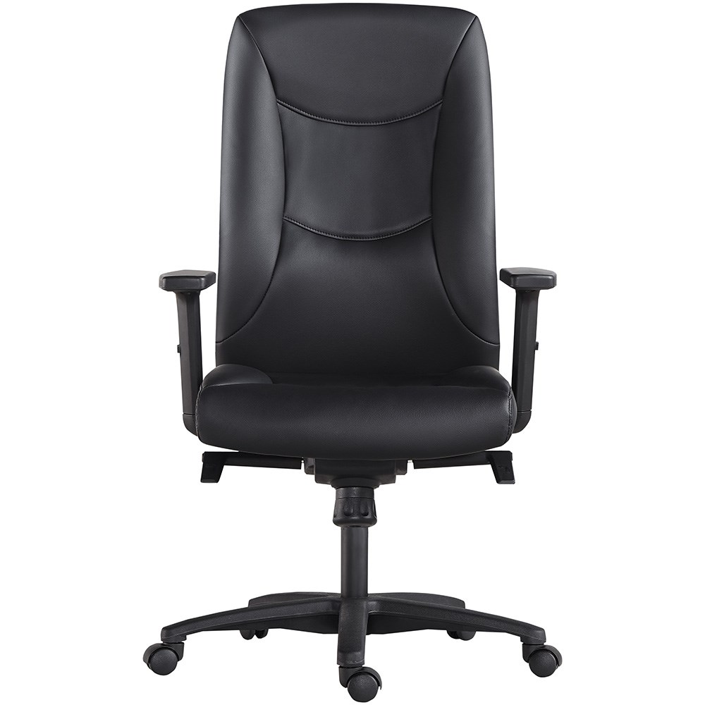 Chairs Accessories Hilton High Back Executive Chair With Arms Black