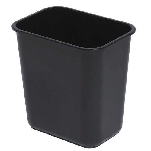 Desk Top Accessories - Marbig Enviro 12lt Waste Paper Bin Black 