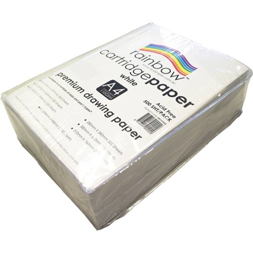 Art & Craft Rainbow Premium Cartridge Paper A4 110gsm Pack of 500