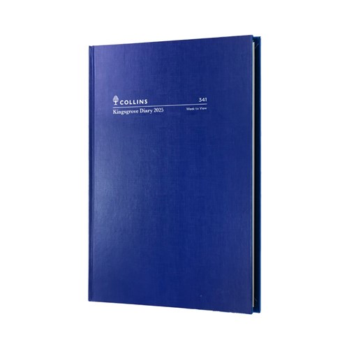 Diaries & Calendars - Collins Kingsgrove Diary A4 Week To View Blue ...