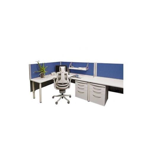 Office Furniture - Sylex eScreen Flat Desk Screen Partition 800W x 50D ...
