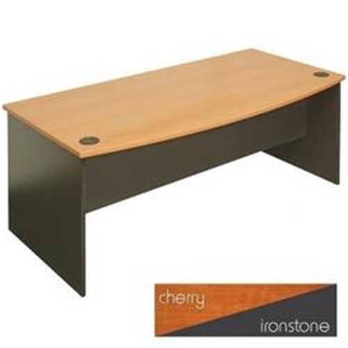 cherry and ironstone office furniture