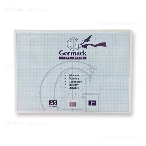 Pads GORMACK GRAPH PAD A4 ISOMETRIC GRID 50 SHEET Jaybel Office