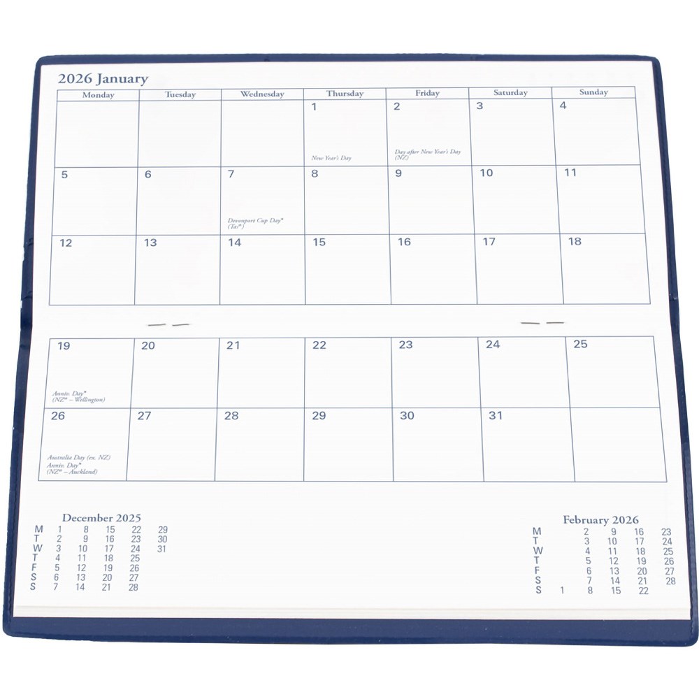 Diaries & Calendars - Collins Colplan Planner B6/7 2 Years Month To ...